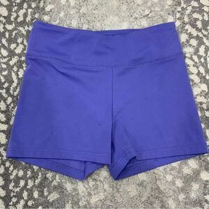 Garage   purple biker shorts small